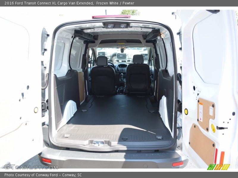 Frozen White / Pewter 2016 Ford Transit Connect XL Cargo Van Extended
