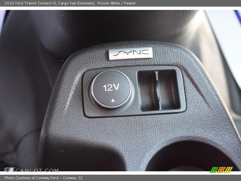 Frozen White / Pewter 2016 Ford Transit Connect XL Cargo Van Extended