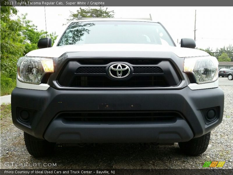 Super White / Graphite 2013 Toyota Tacoma Regular Cab