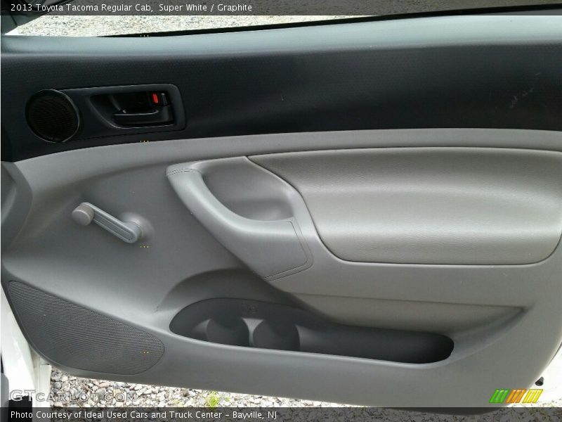 Super White / Graphite 2013 Toyota Tacoma Regular Cab