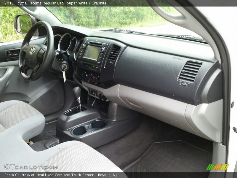 Super White / Graphite 2013 Toyota Tacoma Regular Cab