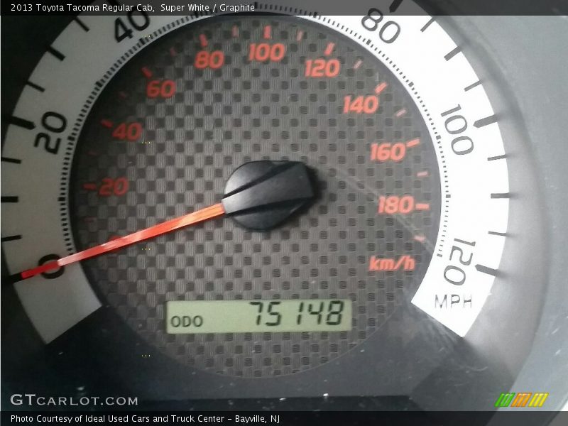 Super White / Graphite 2013 Toyota Tacoma Regular Cab