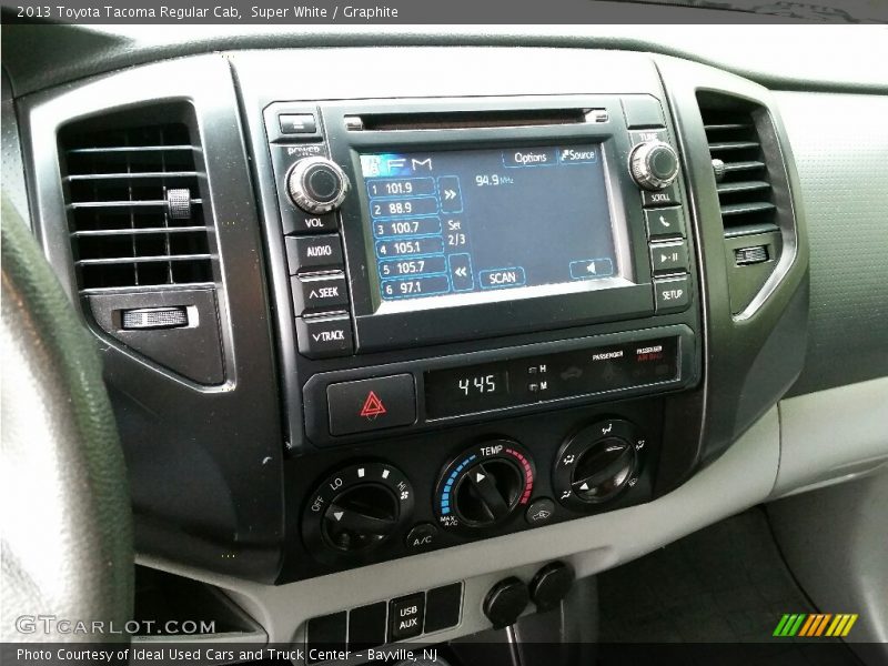 Super White / Graphite 2013 Toyota Tacoma Regular Cab