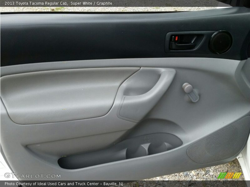 Super White / Graphite 2013 Toyota Tacoma Regular Cab