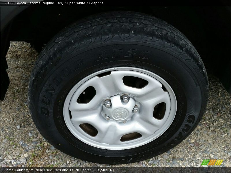 Super White / Graphite 2013 Toyota Tacoma Regular Cab