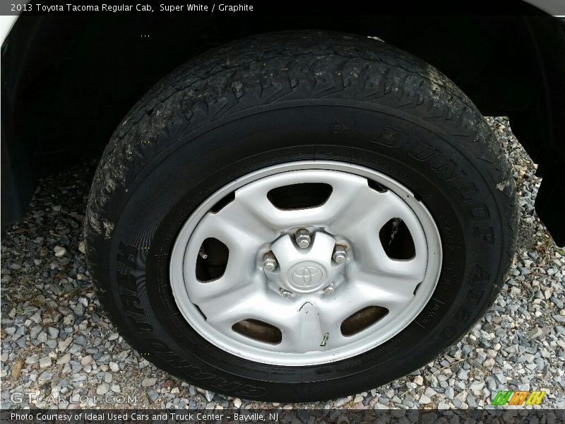 Super White / Graphite 2013 Toyota Tacoma Regular Cab