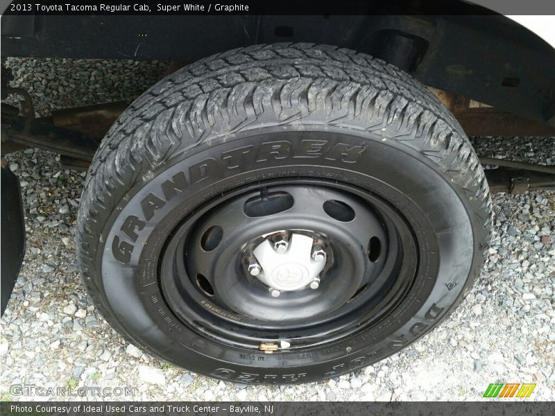 Super White / Graphite 2013 Toyota Tacoma Regular Cab