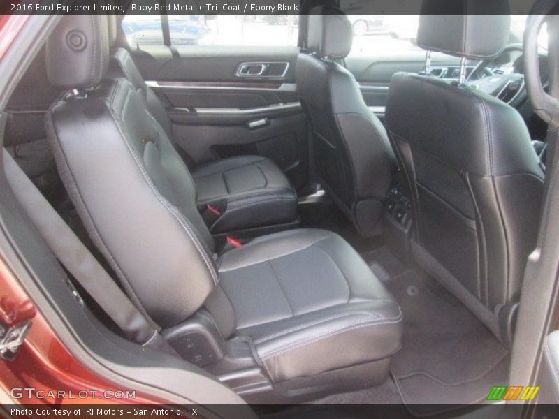 Ruby Red Metallic Tri-Coat / Ebony Black 2016 Ford Explorer Limited
