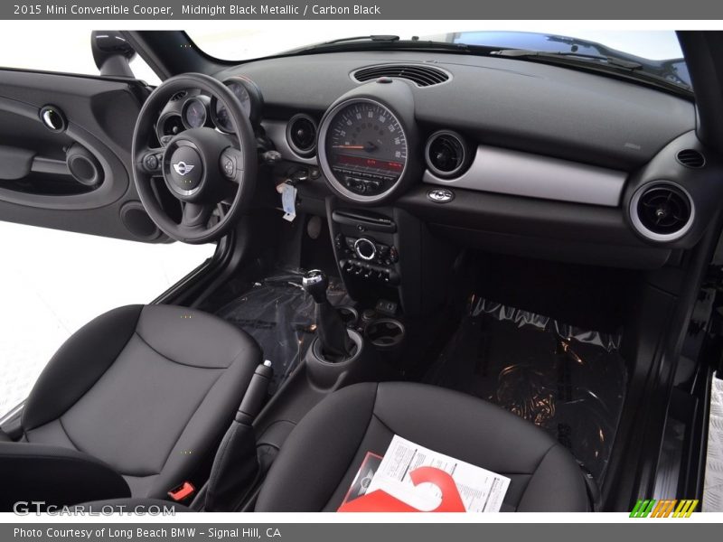 Midnight Black Metallic / Carbon Black 2015 Mini Convertible Cooper
