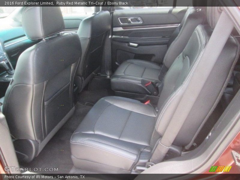 Ruby Red Metallic Tri-Coat / Ebony Black 2016 Ford Explorer Limited