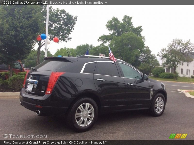 Black Ice Metallic / Light Titanium/Ebony 2013 Cadillac SRX Luxury AWD