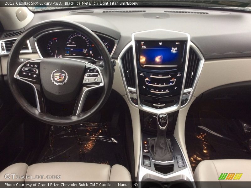 Black Ice Metallic / Light Titanium/Ebony 2013 Cadillac SRX Luxury AWD