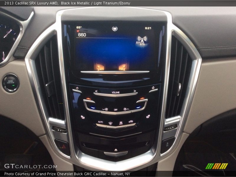 Black Ice Metallic / Light Titanium/Ebony 2013 Cadillac SRX Luxury AWD