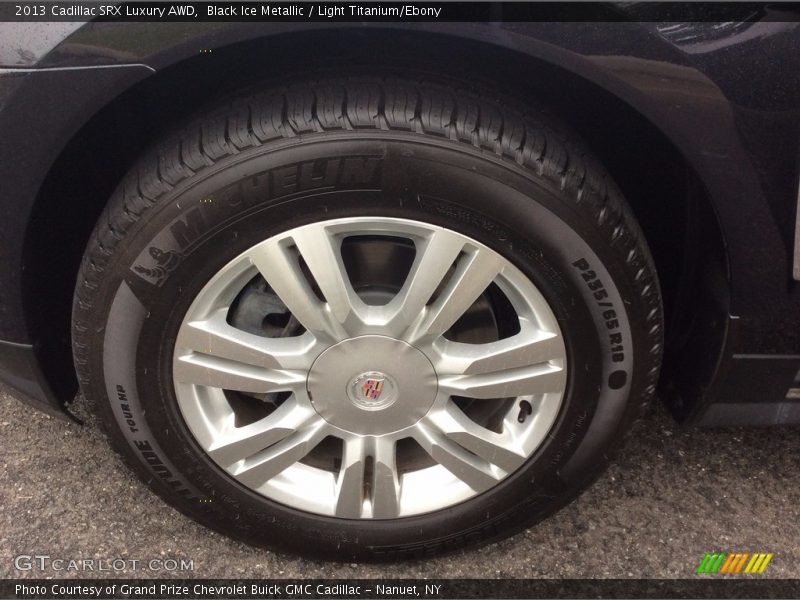 Black Ice Metallic / Light Titanium/Ebony 2013 Cadillac SRX Luxury AWD