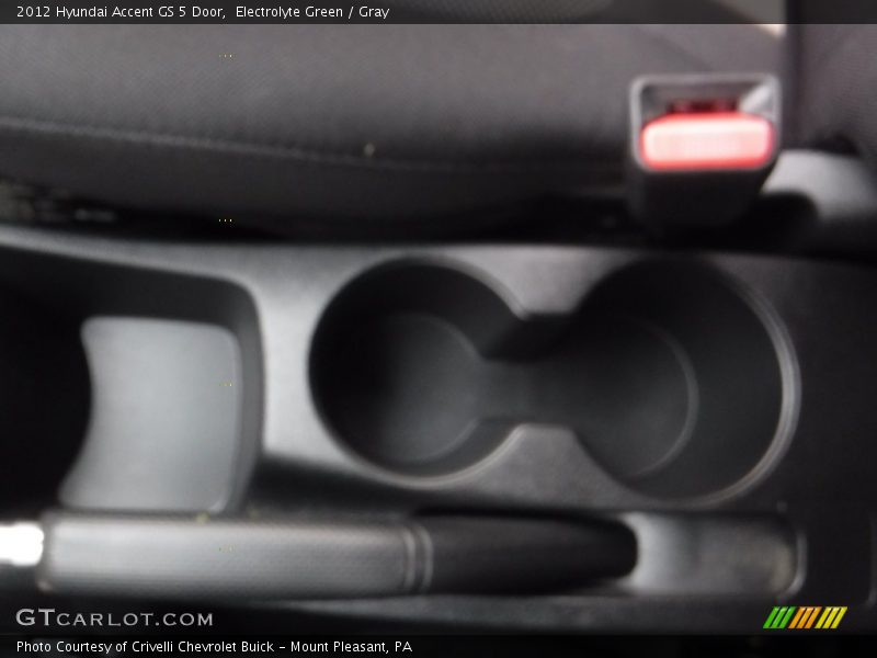 Electrolyte Green / Gray 2012 Hyundai Accent GS 5 Door
