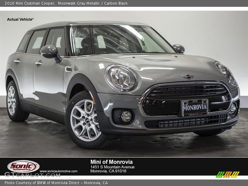 Moonwalk Gray Metallic / Carbon Black 2016 Mini Clubman Cooper