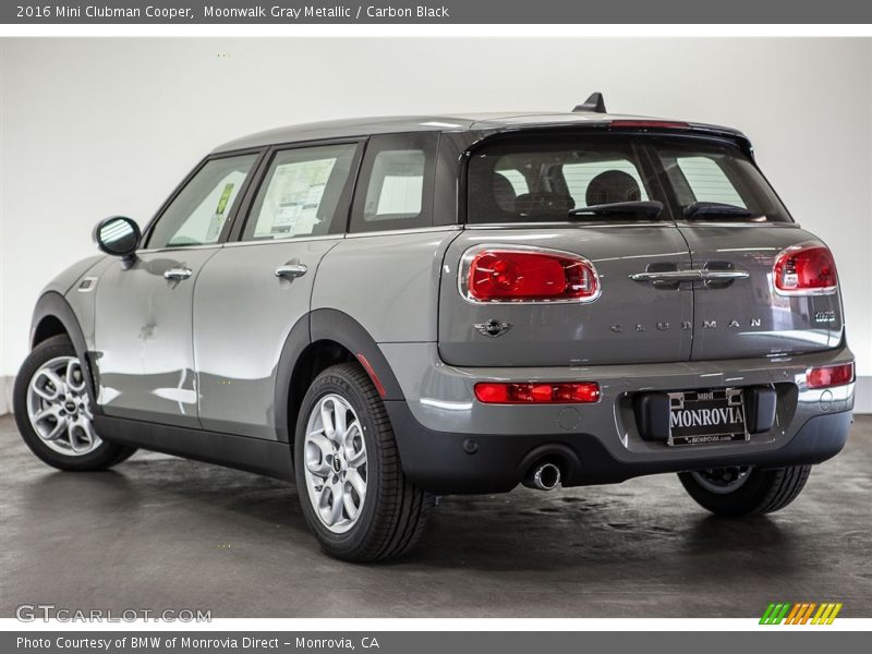 Moonwalk Gray Metallic / Carbon Black 2016 Mini Clubman Cooper