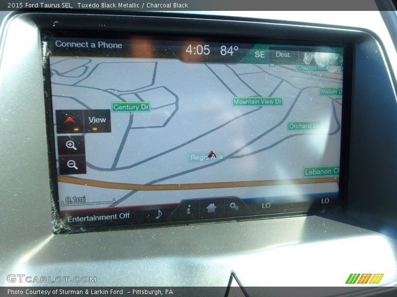 Tuxedo Black Metallic / Charcoal Black 2015 Ford Taurus SEL
