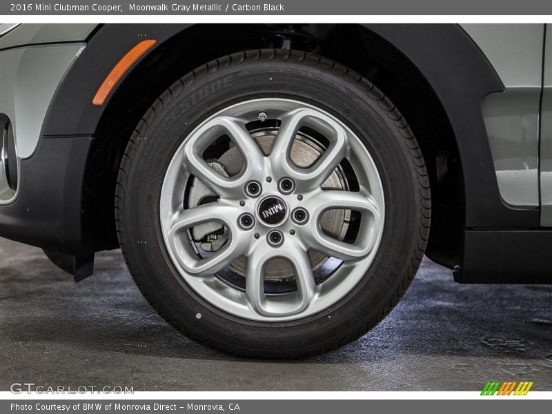 Moonwalk Gray Metallic / Carbon Black 2016 Mini Clubman Cooper