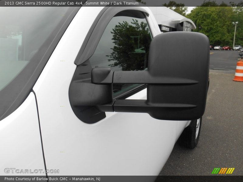 Summit White / Dark Titanium 2013 GMC Sierra 2500HD Regular Cab 4x4