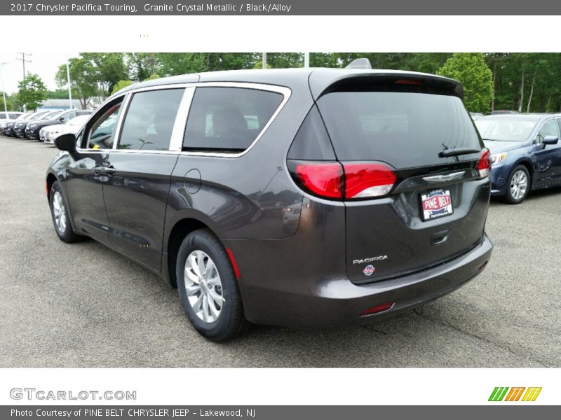 Granite Crystal Metallic / Black/Alloy 2017 Chrysler Pacifica Touring