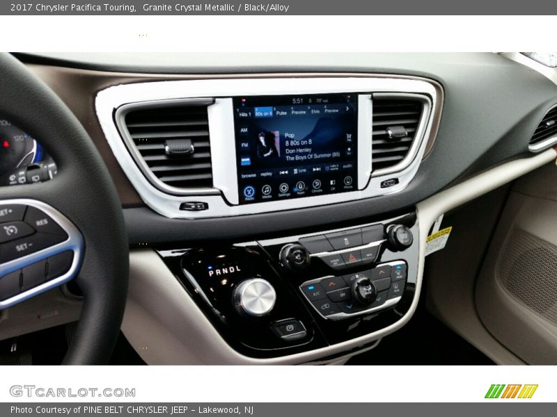 Granite Crystal Metallic / Black/Alloy 2017 Chrysler Pacifica Touring