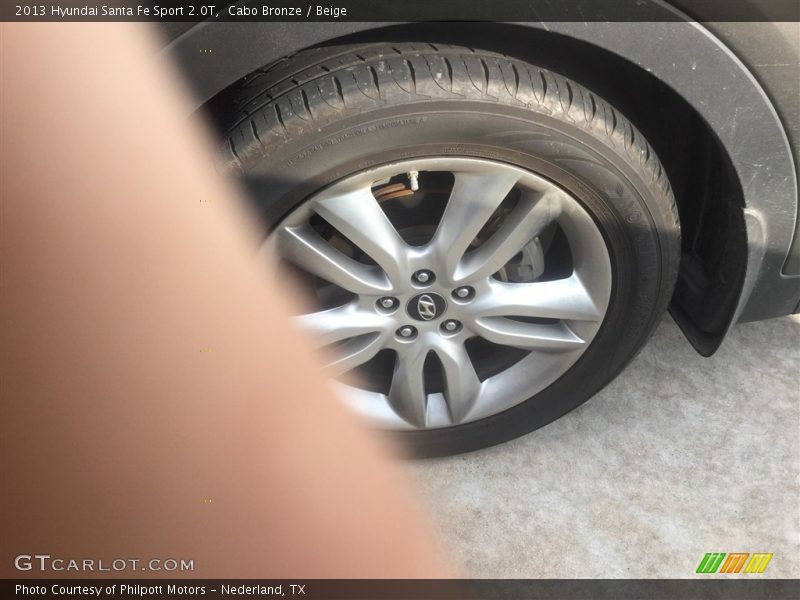 Cabo Bronze / Beige 2013 Hyundai Santa Fe Sport 2.0T