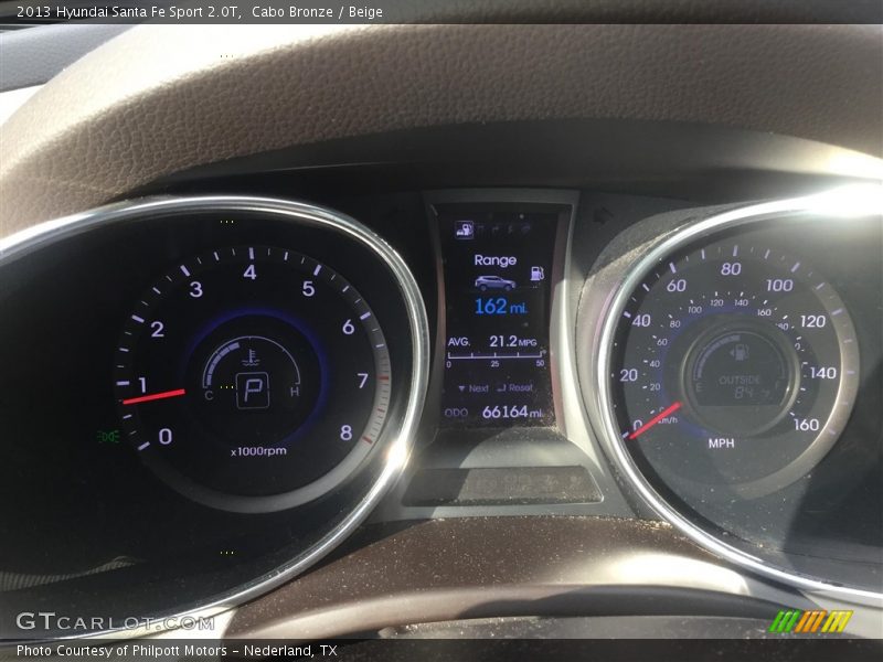 Cabo Bronze / Beige 2013 Hyundai Santa Fe Sport 2.0T