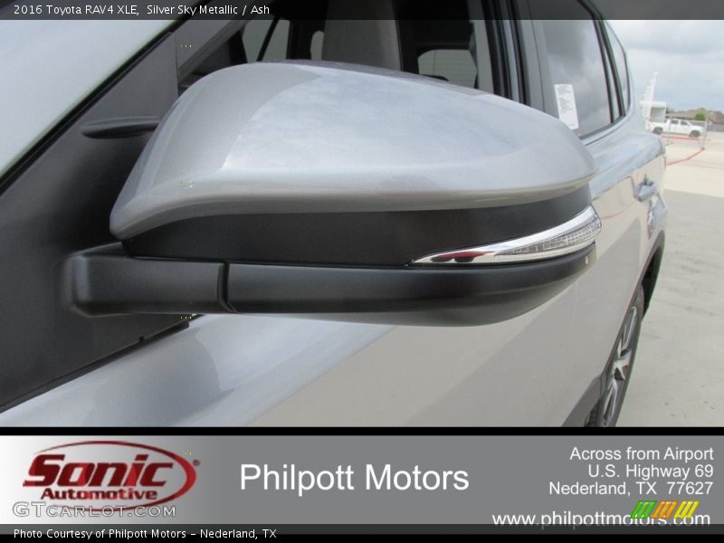 Silver Sky Metallic / Ash 2016 Toyota RAV4 XLE