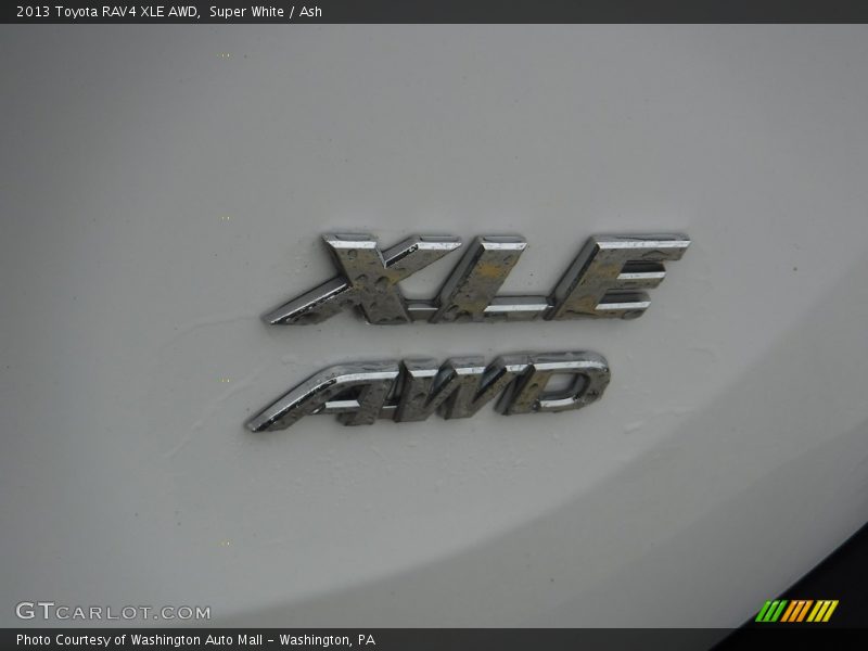 Super White / Ash 2013 Toyota RAV4 XLE AWD