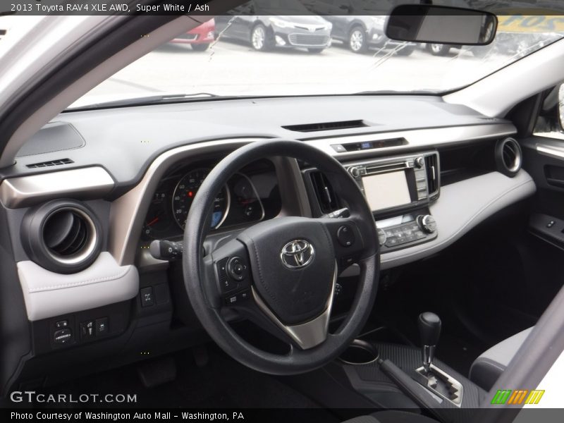 Super White / Ash 2013 Toyota RAV4 XLE AWD