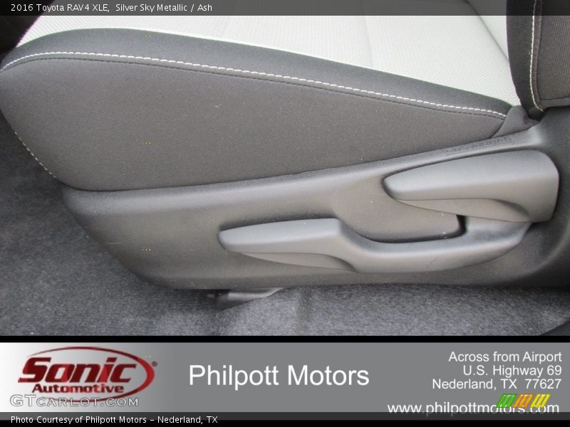Silver Sky Metallic / Ash 2016 Toyota RAV4 XLE