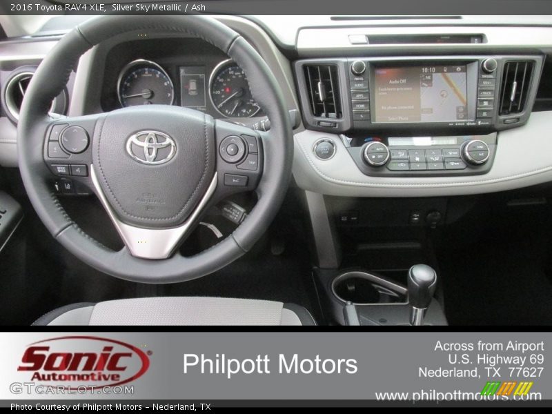 Silver Sky Metallic / Ash 2016 Toyota RAV4 XLE