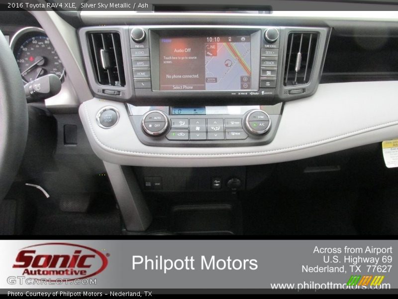 Silver Sky Metallic / Ash 2016 Toyota RAV4 XLE
