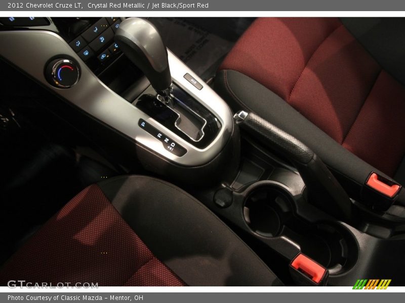 Crystal Red Metallic / Jet Black/Sport Red 2012 Chevrolet Cruze LT