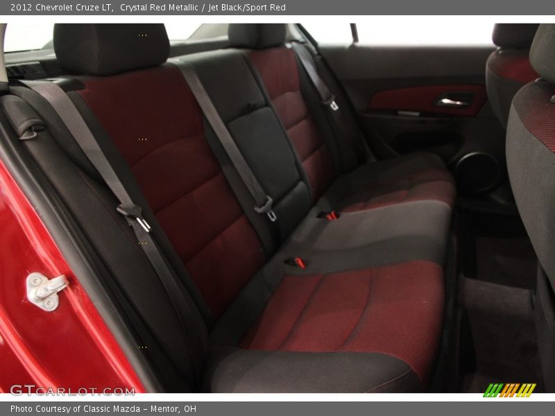 Crystal Red Metallic / Jet Black/Sport Red 2012 Chevrolet Cruze LT