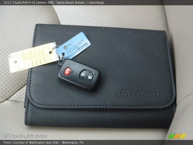 Sandy Beach Metallic / Sand Beige 2011 Toyota RAV4 V6 Limited 4WD