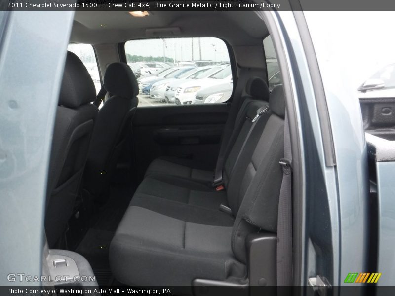 Blue Granite Metallic / Light Titanium/Ebony 2011 Chevrolet Silverado 1500 LT Crew Cab 4x4