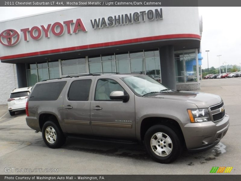 Mocha Steel Metallic / Light Cashmere/Dark Cashmere 2011 Chevrolet Suburban LT 4x4