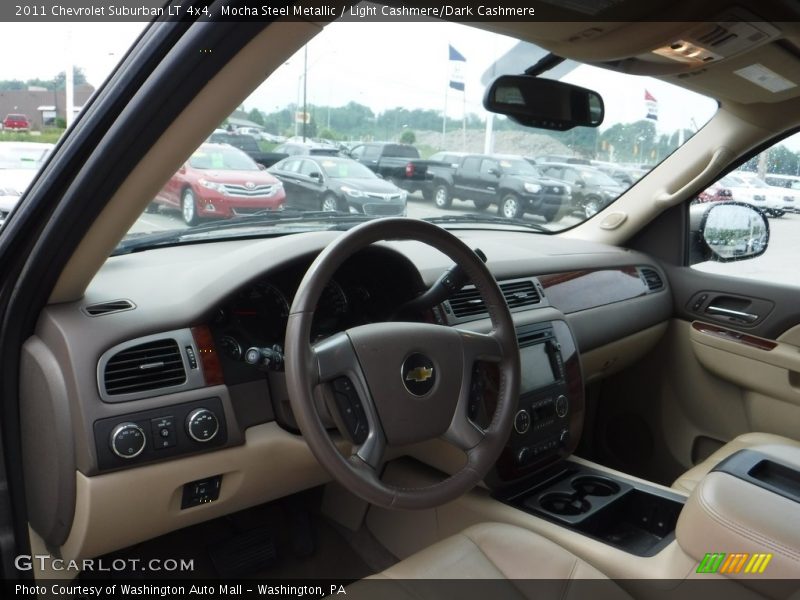 Mocha Steel Metallic / Light Cashmere/Dark Cashmere 2011 Chevrolet Suburban LT 4x4