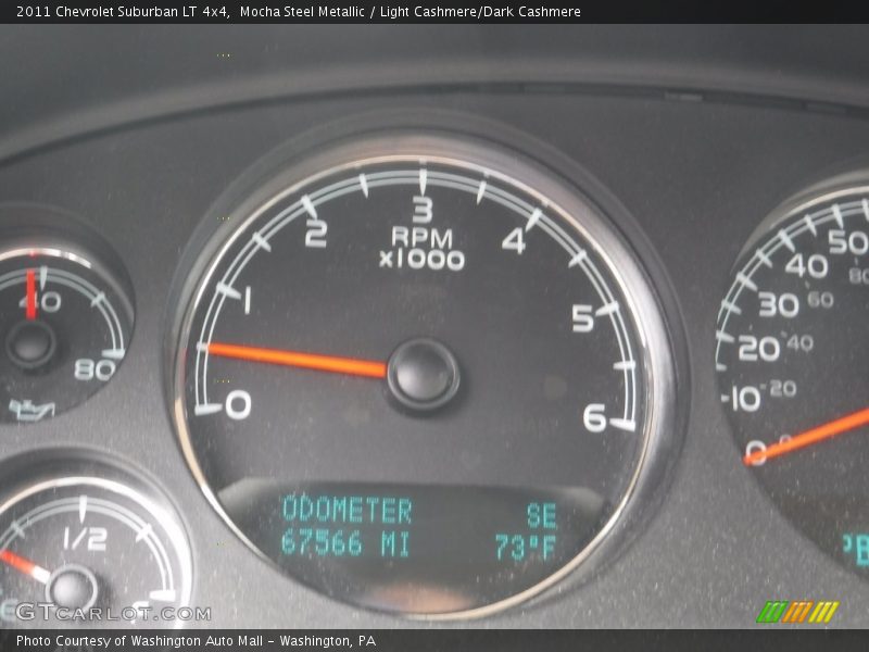 Mocha Steel Metallic / Light Cashmere/Dark Cashmere 2011 Chevrolet Suburban LT 4x4