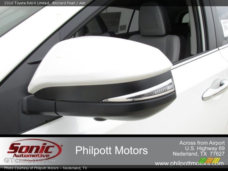 Blizzard Pearl / Ash 2016 Toyota RAV4 Limited