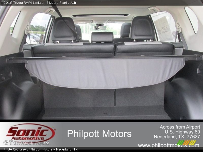 Blizzard Pearl / Ash 2016 Toyota RAV4 Limited