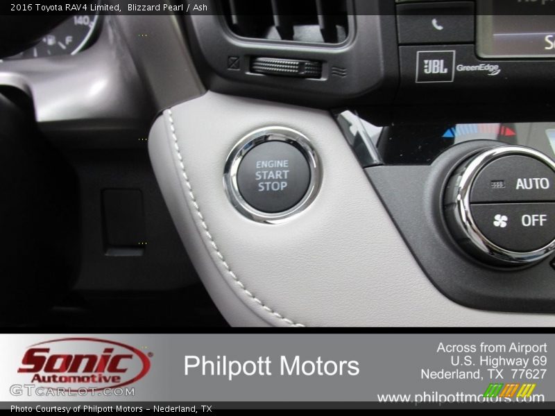 Blizzard Pearl / Ash 2016 Toyota RAV4 Limited