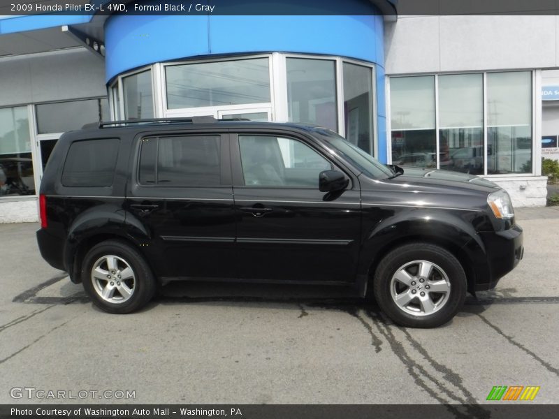 Formal Black / Gray 2009 Honda Pilot EX-L 4WD