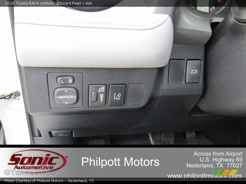 Blizzard Pearl / Ash 2016 Toyota RAV4 Limited