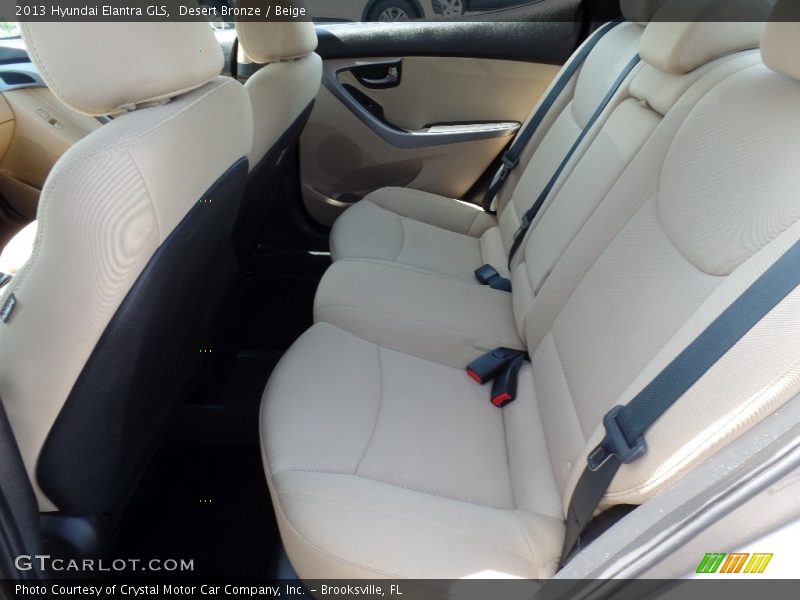 Desert Bronze / Beige 2013 Hyundai Elantra GLS