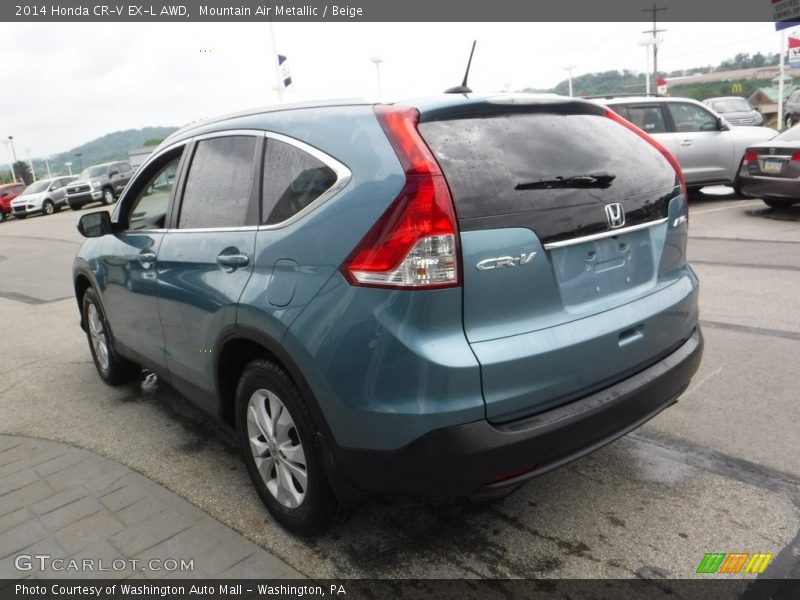 Mountain Air Metallic / Beige 2014 Honda CR-V EX-L AWD