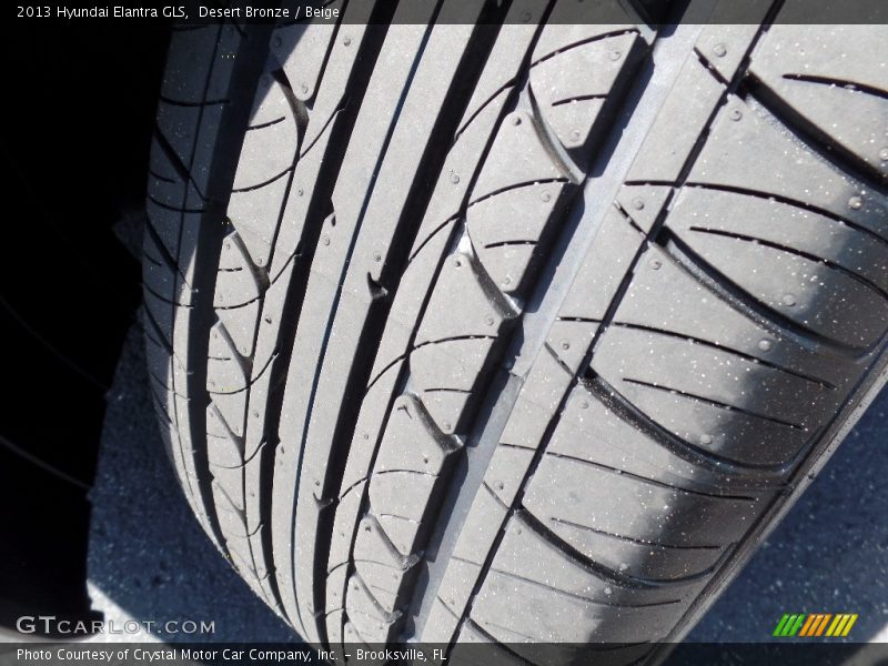 Desert Bronze / Beige 2013 Hyundai Elantra GLS