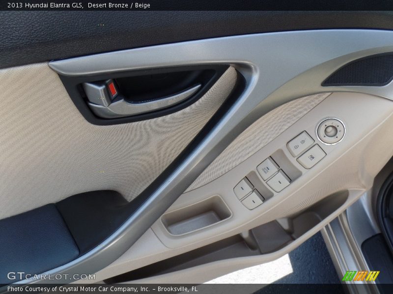 Desert Bronze / Beige 2013 Hyundai Elantra GLS